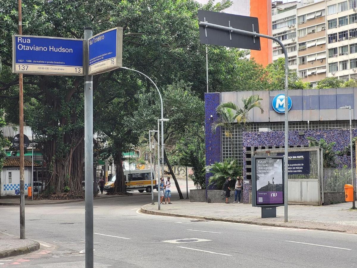 Voyagevip - Copacabana 03 Quartos Proximo Ao Metro Rio de Janeiro Dış mekan fotoğraf
